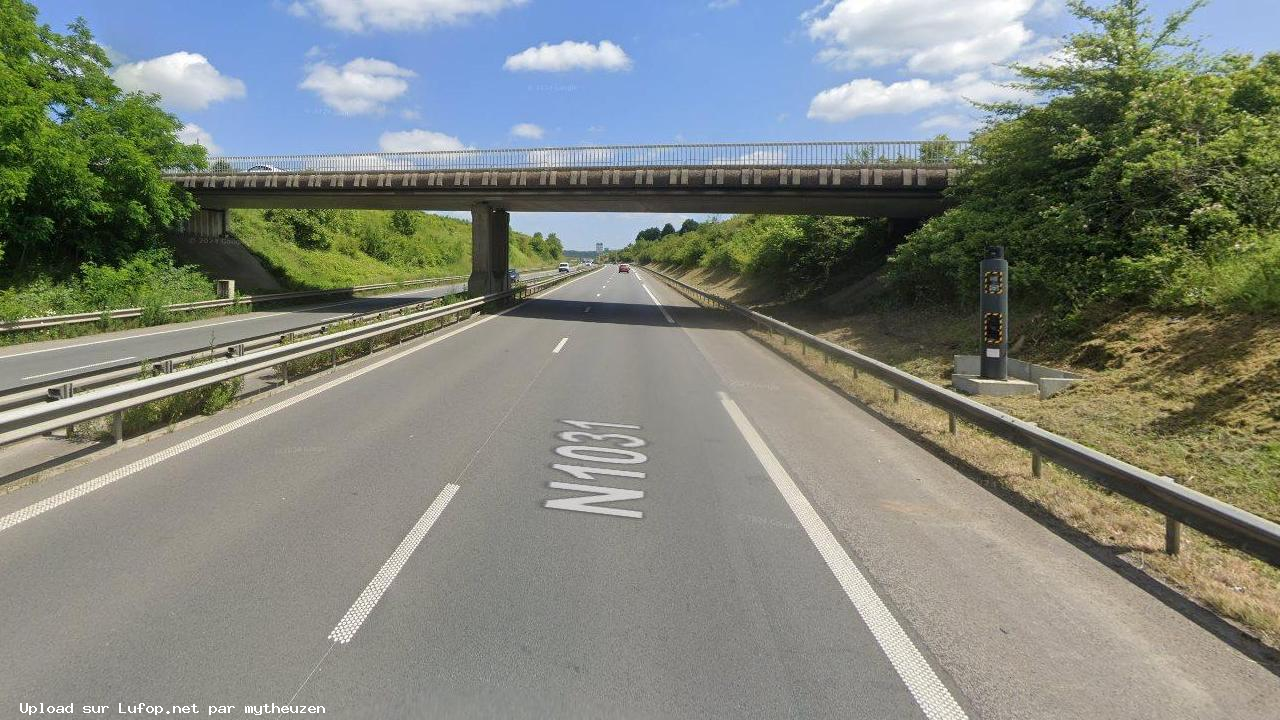 FRANCE photo du radar Margny-lès-Compiègne N1031 60 - Oise