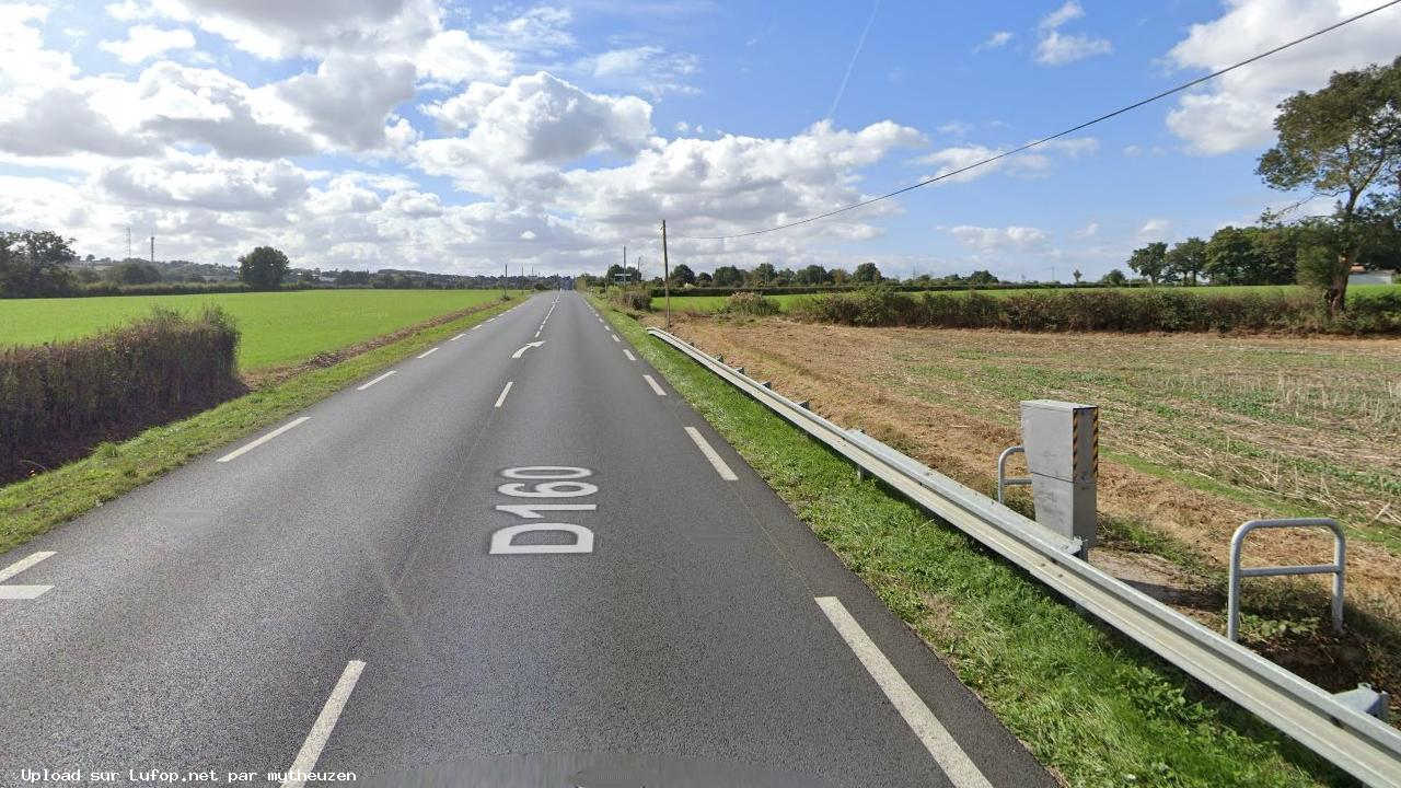 FRANCE photo du radar Saint-Georges-des-Gardes D160 49 - Maine-et-Loire