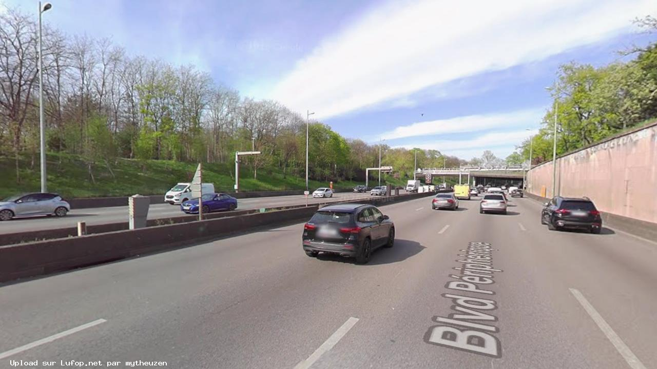 FRANCE photo du radar Paris Boulevard Périphérique Intérieur 75 - Paris