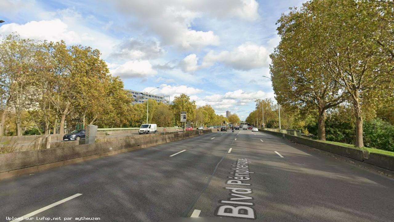 FRANCE photo du radar Paris Boulevard Périphérique Intérieur 75 - Paris