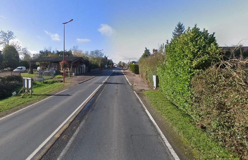 FRANCE photo du radar L´Hôtellerie Route de Lisieux 14 - Calvados