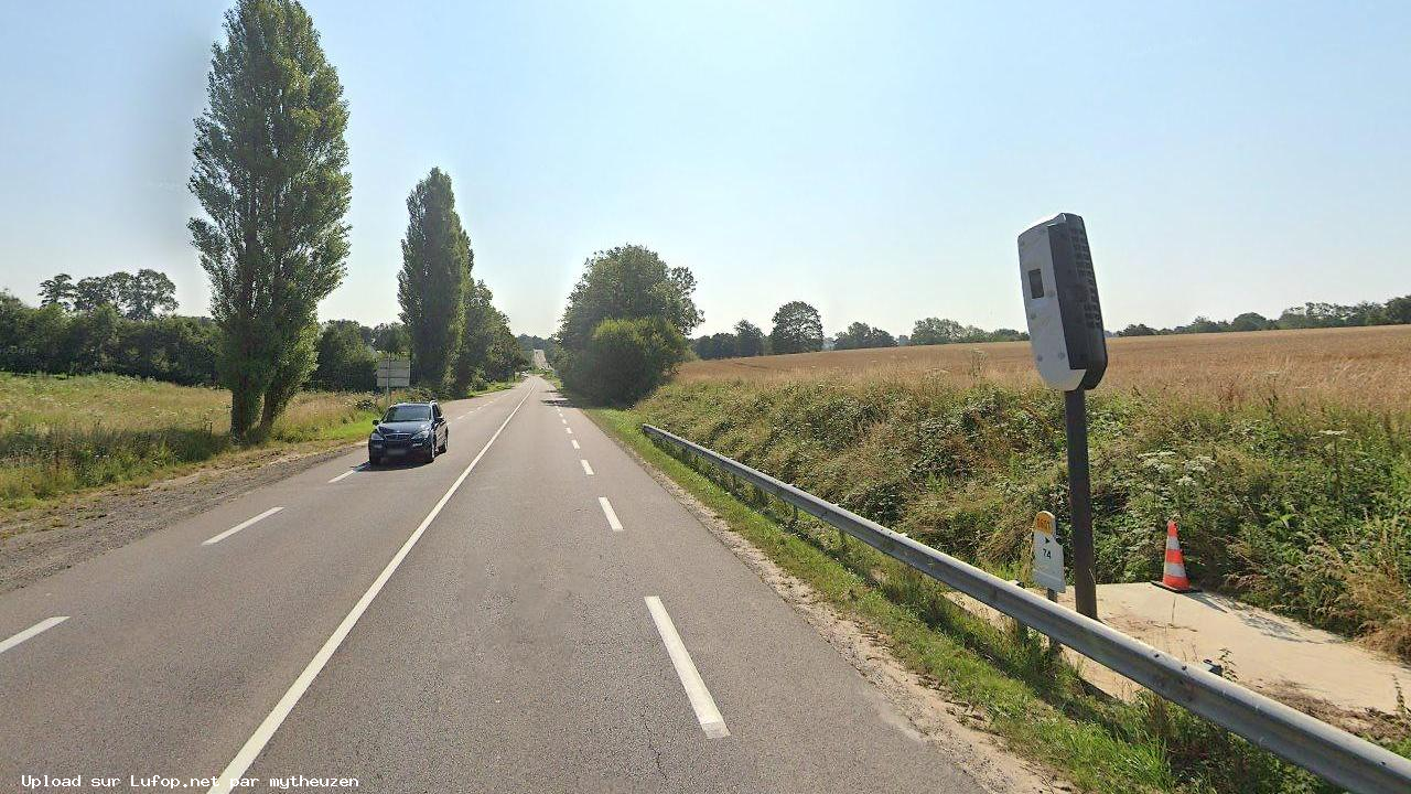 FRANCE photo du radar Saint-Eustache-la-Forêt D6015 76 - Seine-Maritime