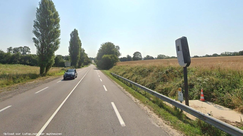 FRANCE photo du radar Saint-Eustache-la-Forêt D6015 76 - Seine-Maritime