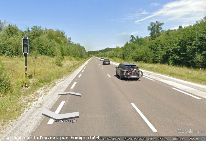 FRANCE photo du radar Saint-Sauveur N57 70 - Haute-Saône