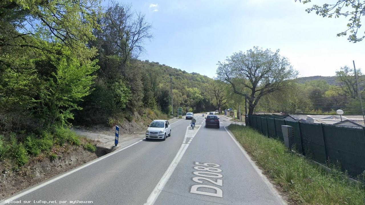 FRANCE photo du radar Villeneuve-Loubet D2085 06 - Alpes-Maritimes