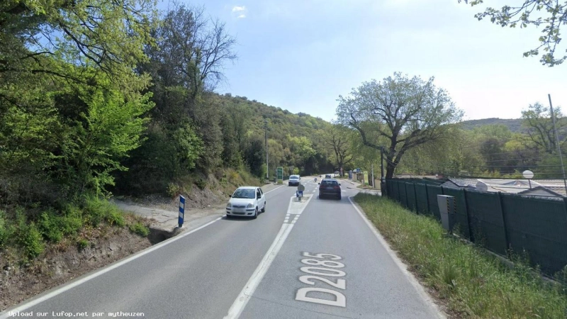 FRANCE photo du radar Villeneuve-Loubet D2085 06 - Alpes-Maritimes