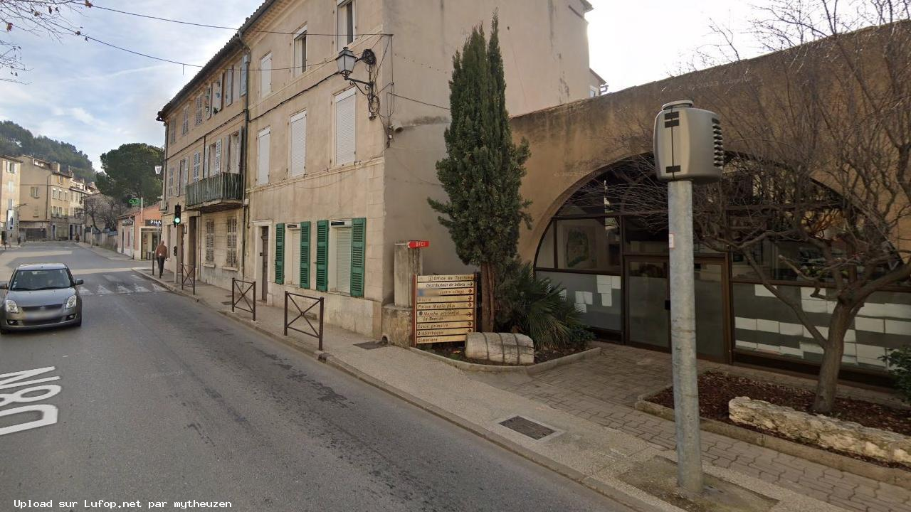 FRANCE photo du radar Cuges-les-Pins D8N 13 - Bouches-du-Rhône