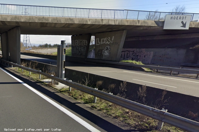 FRANCE photo du radar Hoerdt A35 67 - Bas-Rhin FRANCE photo du radar Hoerdt A35 67 - Bas-Rhin