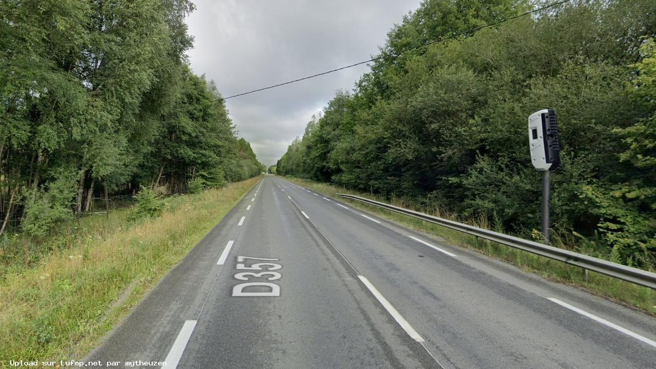 FRANCE photo du radar Saint-Mars-la-Brière D357 72 - Sarthe