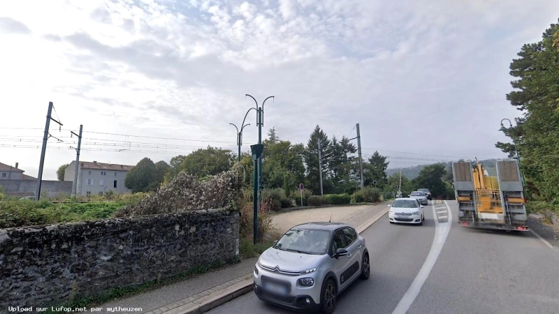 FRANCE photo du radar Condrieu D386 69 - Rhône FRANCE photo du radar Condrieu D386 69 - Rhône