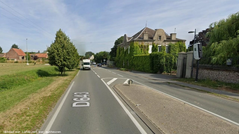 FRANCE photo du radar Aubencheul-au-Bac D643 59 - Nord