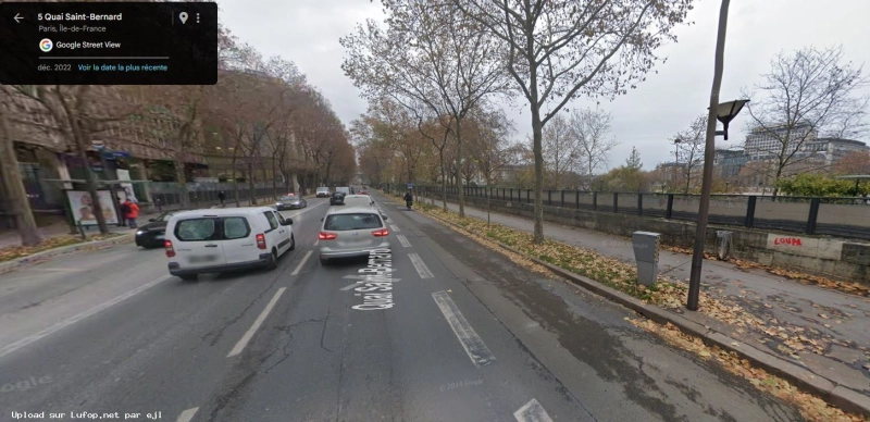 FRANCE photo du radar Paris Quai Saint-Bernard 75 - Paris