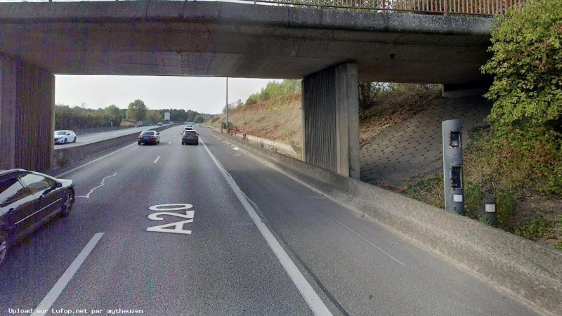 FRANCE photo du radar MONTAUBAN A 20 82 - Tarn-et-Garonne