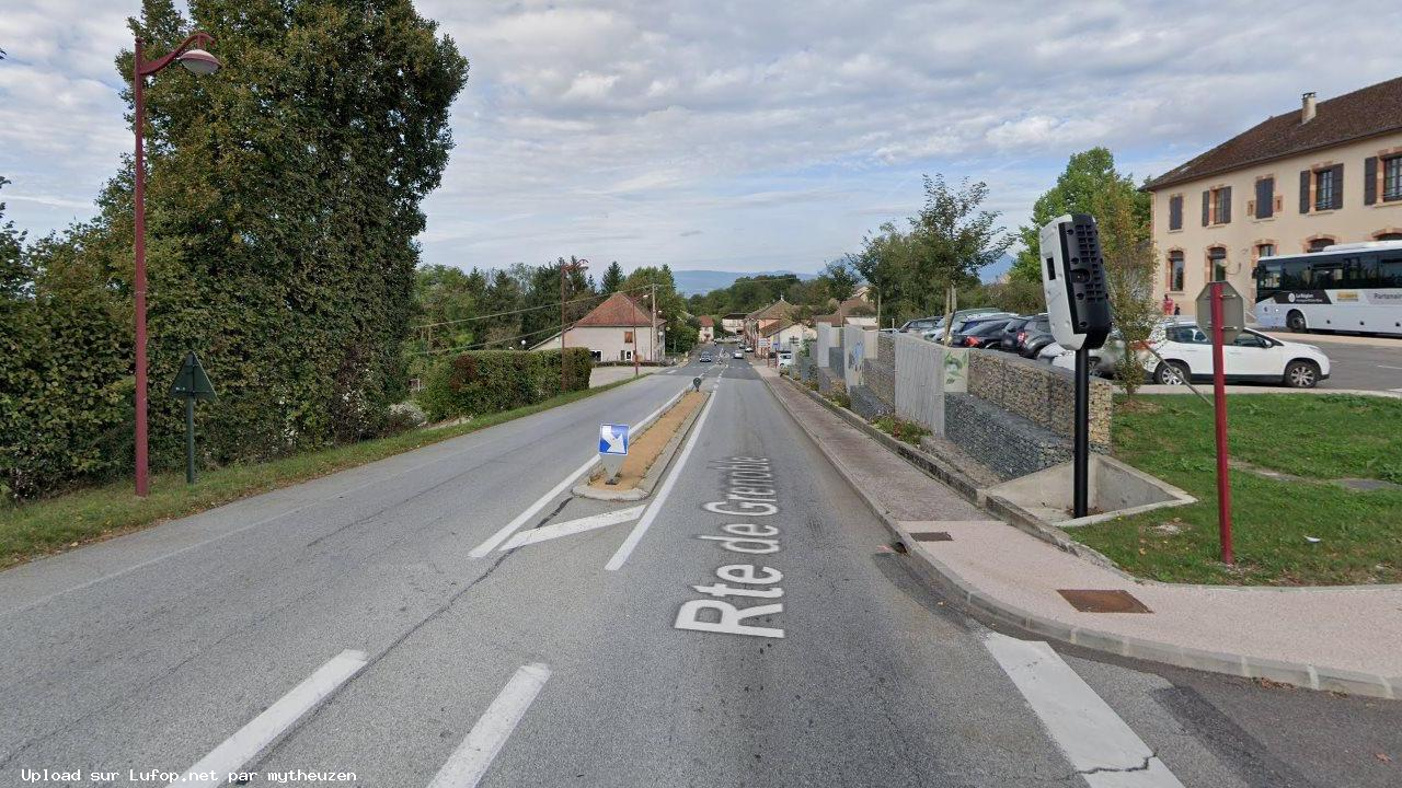 FRANCE photo du radar La Bâtie-Divisin D1075 38 - Isère