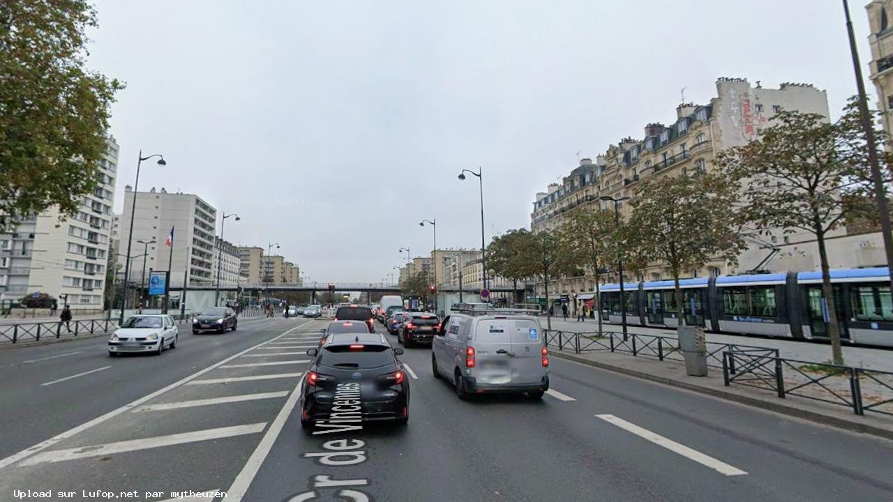 FRANCE photo du radar Paris Cours de Vincennes 75 - Paris