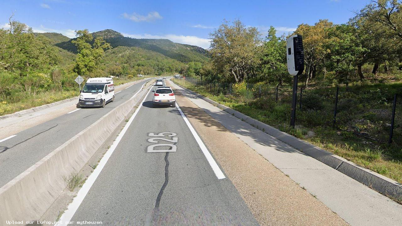 FRANCE photo du radar Sainte-Maxime D25 83 - Var