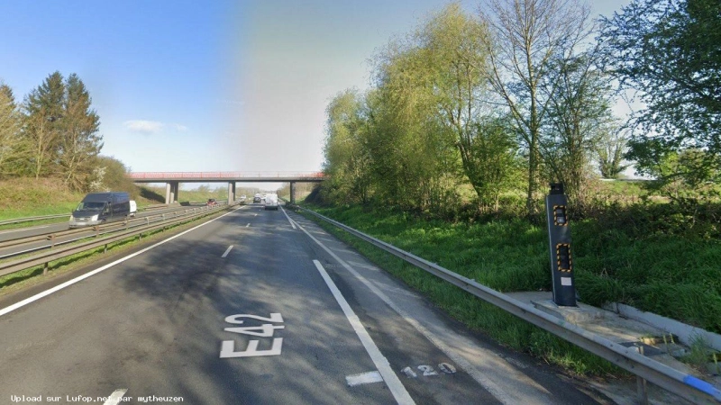 FRANCE photo du radar Ennetières-en-Weppes A25 59 - Nord