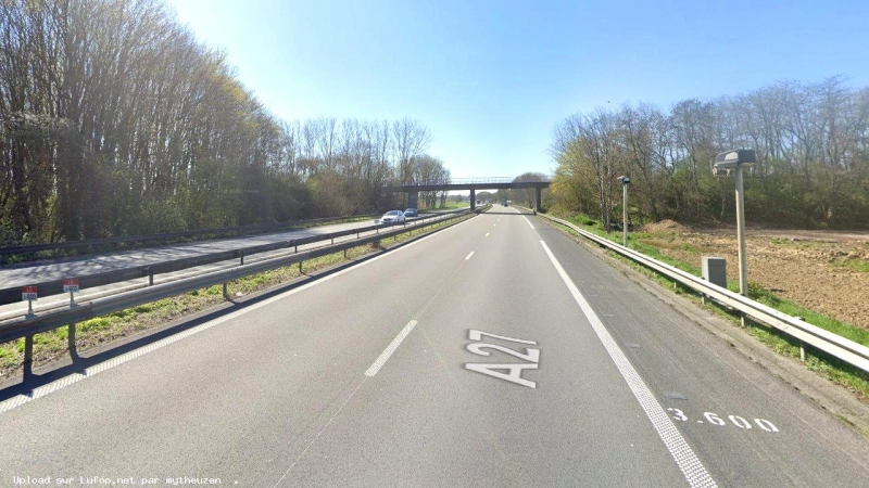 FRANCE photo du radar Sainghin-en-Mélantois A27 59 - Nord