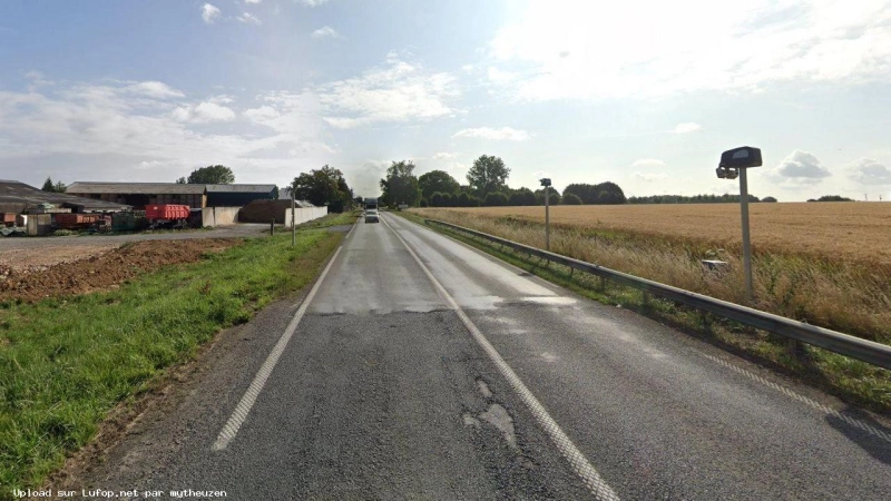 FRANCE photo du radar Warlincourt-lès-Pas N25 62 - Pas-de-Calais