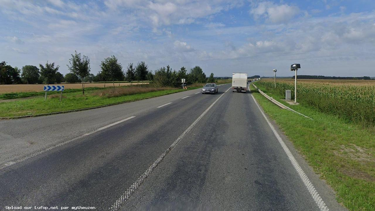 FRANCE photo du radar Basseux N25 62 - Pas-de-Calais