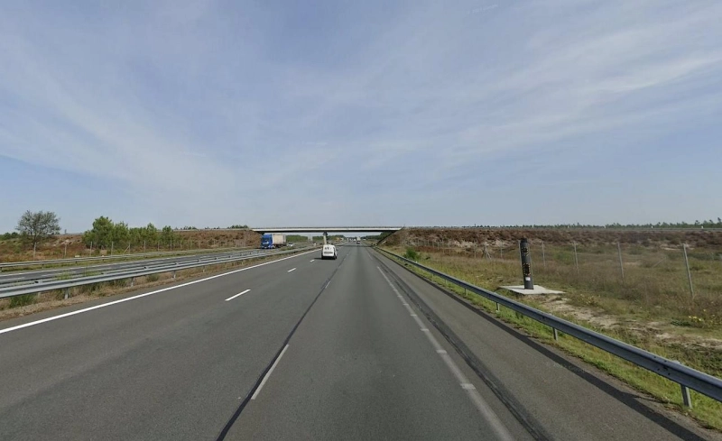 FRANCE photo du radar Lesperon A63 40 - Landes FRANCE photo du radar Lesperon A63 40 - Landes