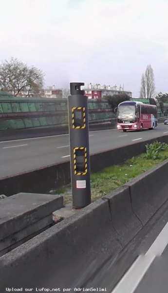 FRANCE photo du radar Noisy-le-Sec A3 93 - Seine-Saint-Denis