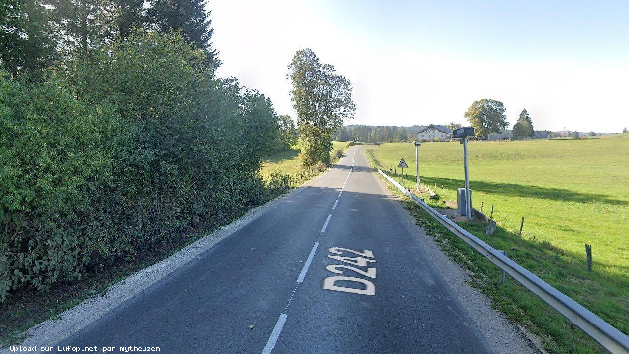 FRANCE photo du radar Fuans D242 25 - Doubs