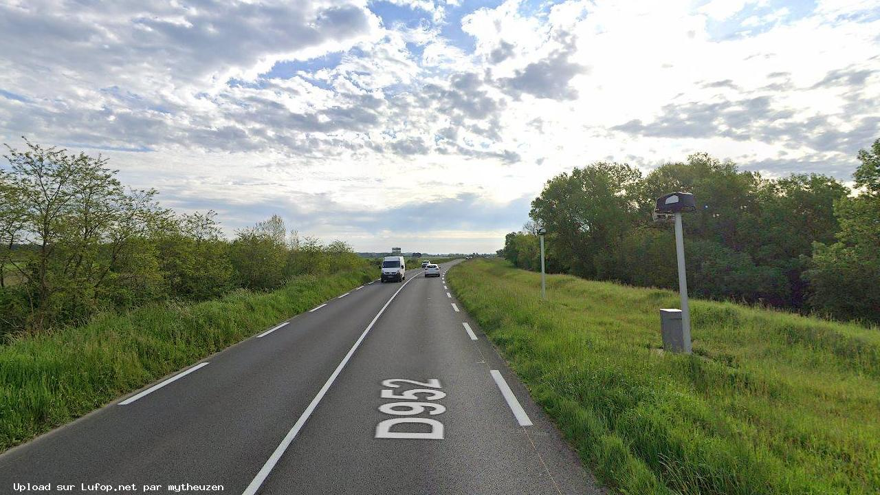 FRANCE photo du radar Vernou-sur-Brenne D952 37 - Indre-et-Loire