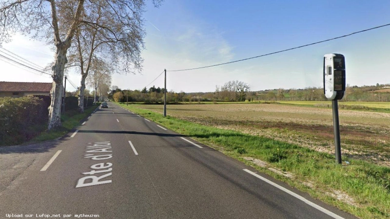 FRANCE photo du radar Saint-Nauphary D999 82 - Tarn-et-Garonne