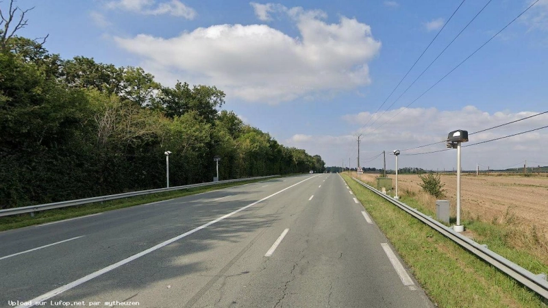 FRANCE photo du radar Chevilly D2020 45 - Loiret FRANCE photo du radar Chevilly D2020 45 - Loiret