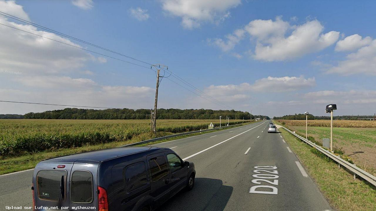 FRANCE photo du radar Cercottes D2020 45 - Loiret