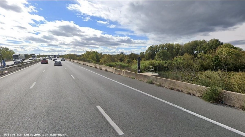 FRANCE photo du radar Florensac A9 34 - Hérault