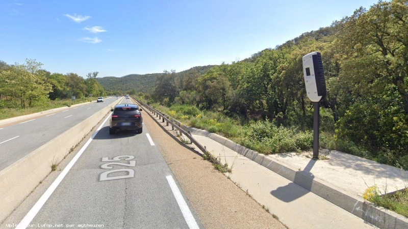 FRANCE photo du radar Sainte-Maxime D25 83 - Var