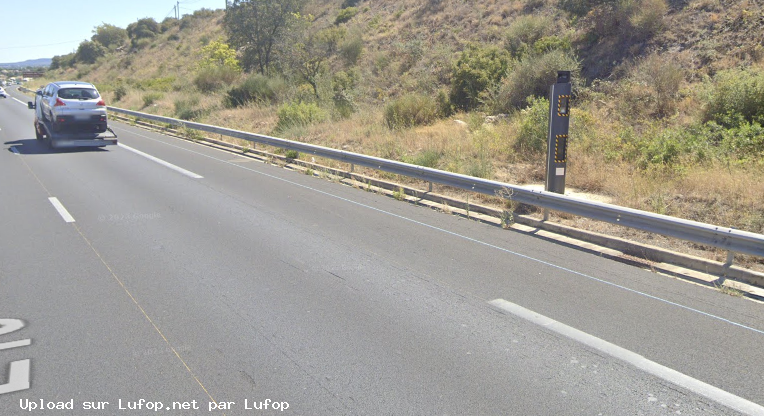 FRANCE photo du radar Poussan A9 34 - Hérault