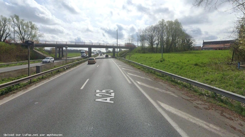 FRANCE photo du radar Ennetières-en-Weppes A25 59 - Nord