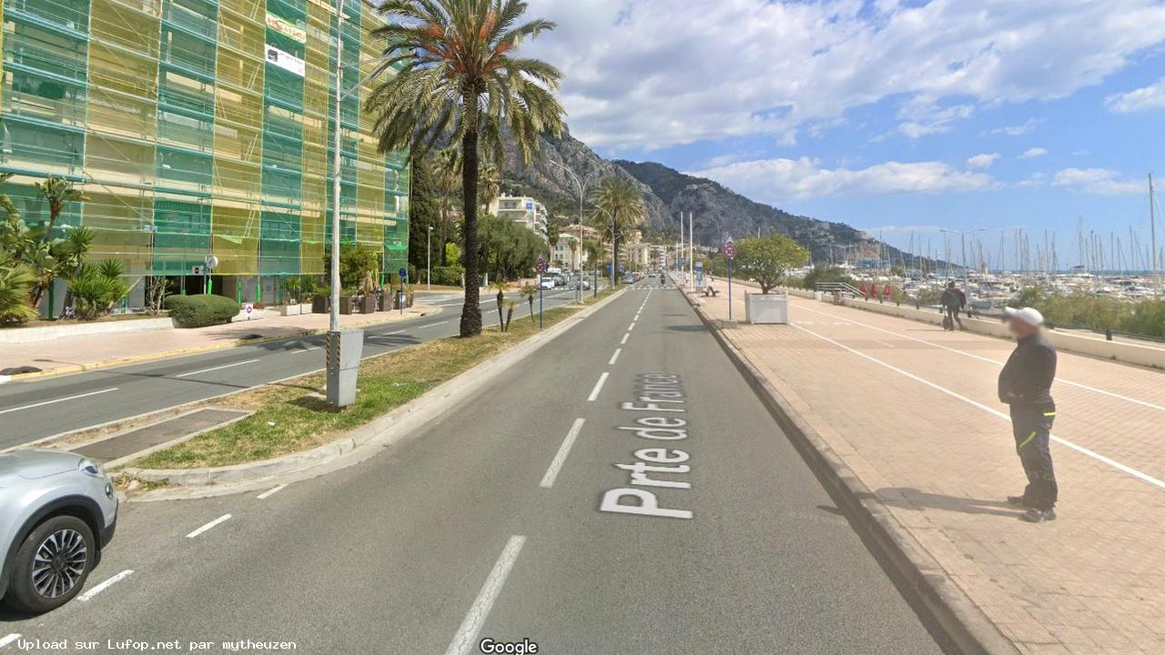 FRANCE photo du radar Menton D6007 06 - Alpes-Maritimes