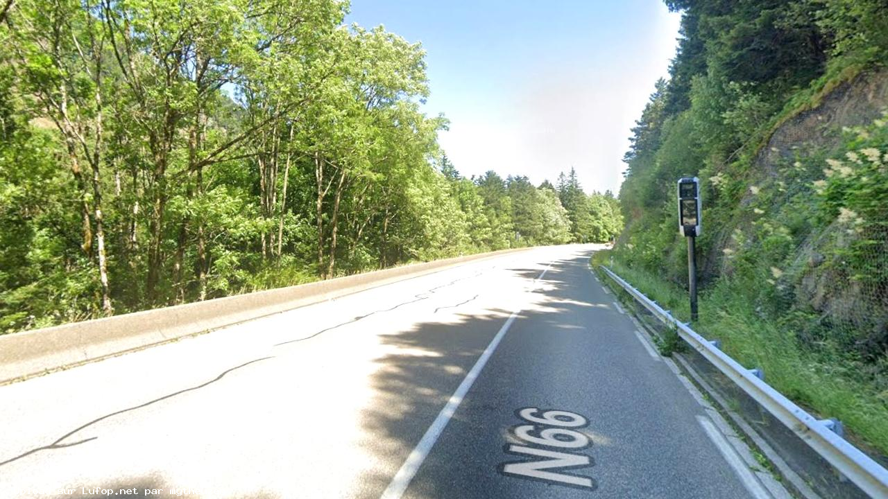 FRANCE photo du radar Urbès N66 68 - Haut-Rhin