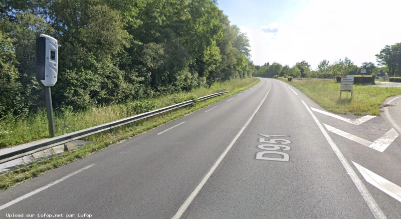 FRANCE photo du radar Lessac D951 16 - Charente