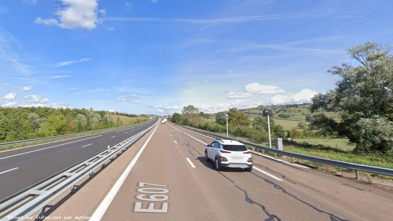 FRANCE photo du radar Sainte-Hélène N80 71 - Saône-et-Loire