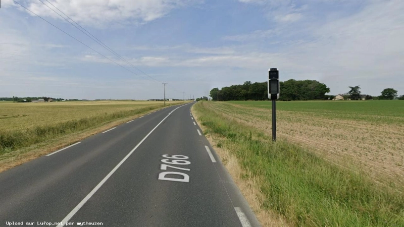 FRANCE photo du radar Neuillé-Pont-Pierre D766 37 - Indre-et-loire