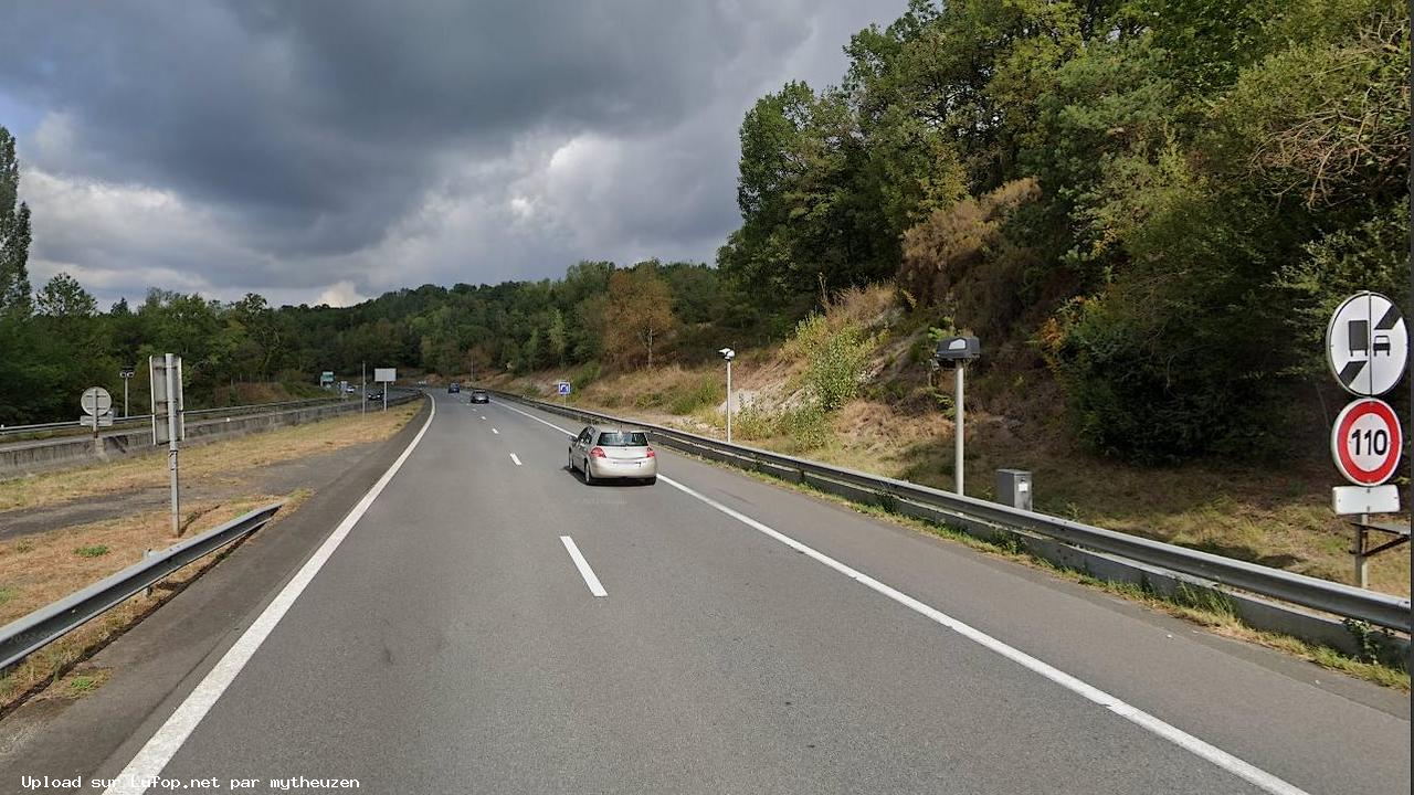 FRANCE photo du radar Noailles A20 19 - Corrèze