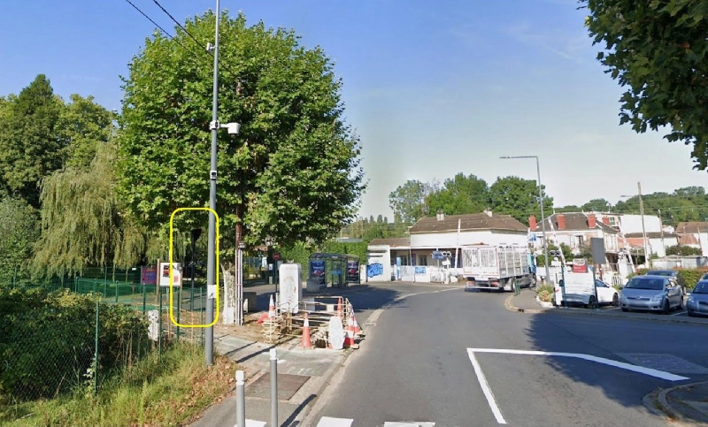 FRANCE photo du radar Breuillet Rue de la Gare 91 - Essonne