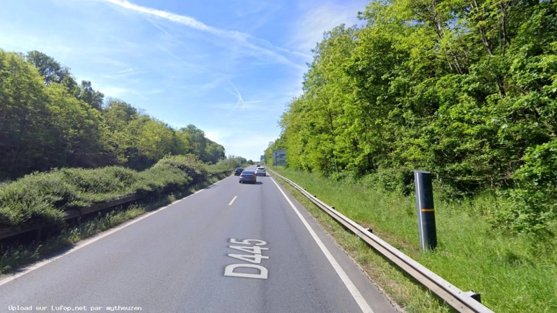 FRANCE photo du radar Fleury-Mérogis D445 91 - Essonne 