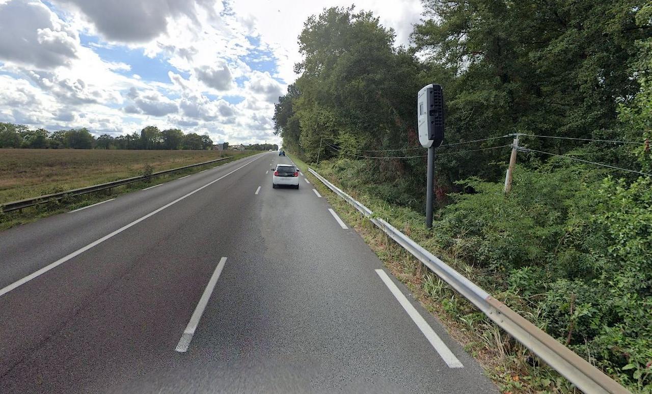 FRANCE photo du radar Saint-Geours-de-Maremne D810 40 - Landes