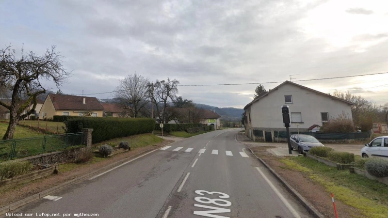FRANCE photo du radar Buvilly N83 39 - Jura