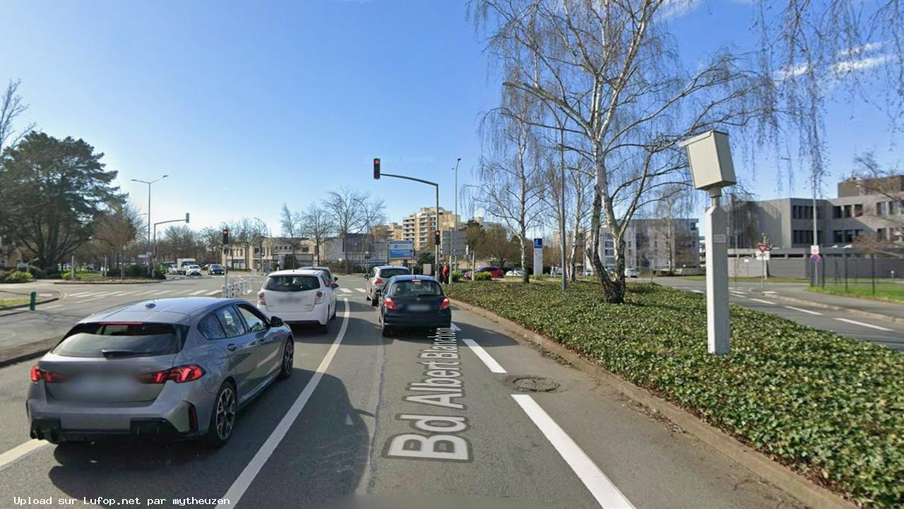 FRANCE photo du radar Angers Boulevard Albert Blanchoin 49 - Maine-et-Loire