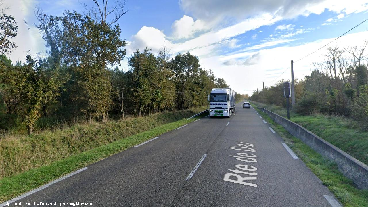 FRANCE photo du radar Castets D947 40 - Landes