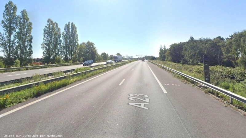FRANCE photo du radar Valenciennes A23 59 - Nord