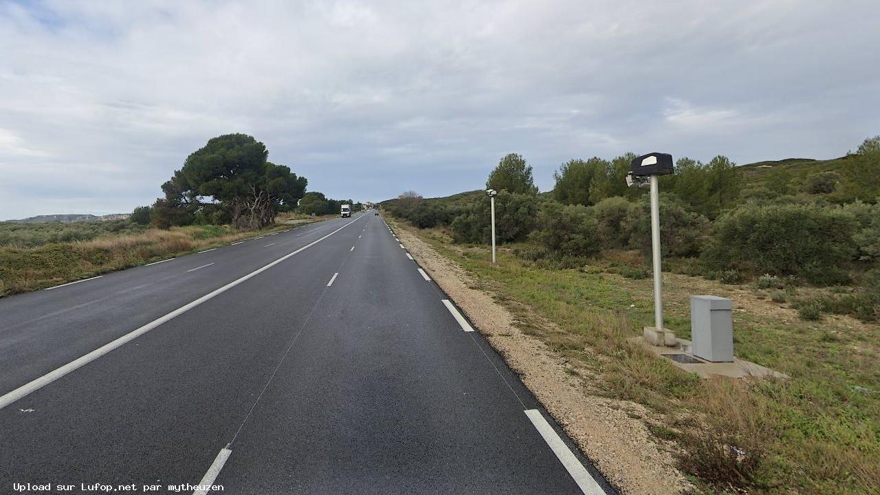 FRANCE photo du radar Lançon-Provence D113 13 - Bouches-du-Rhône