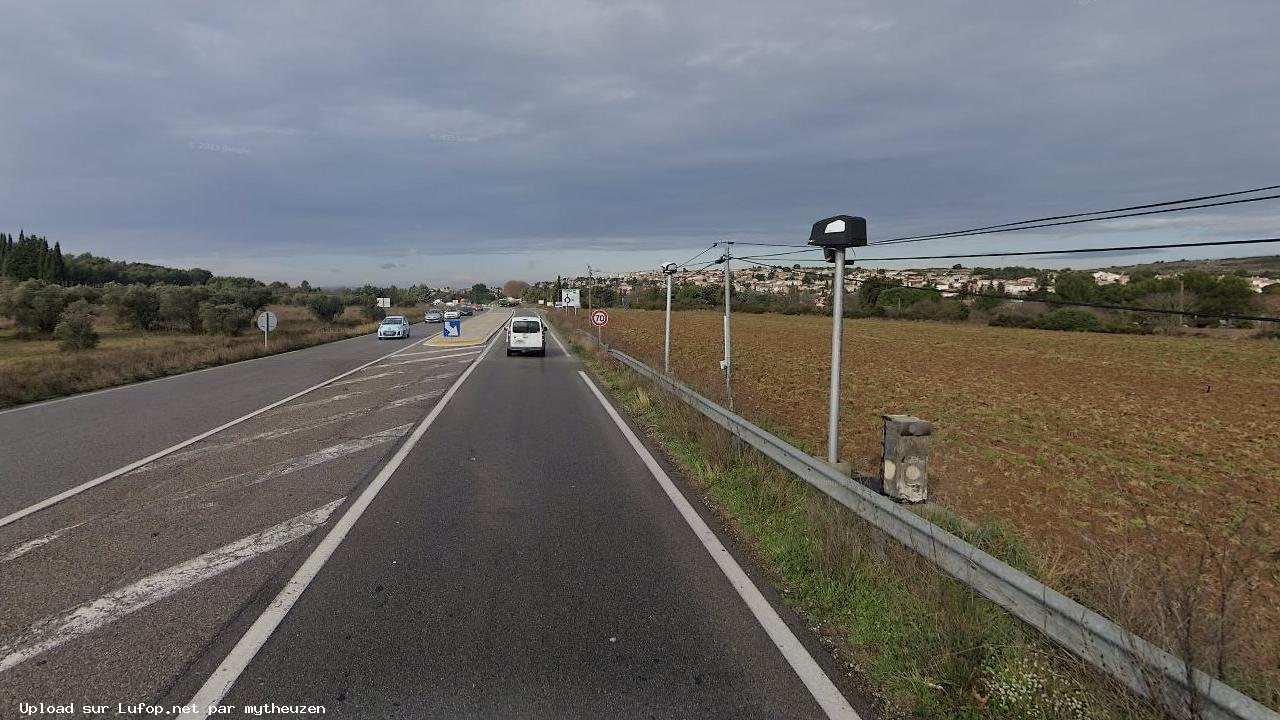 FRANCE photo du radar Lançon-Provence D113 13 - Bouches-du-Rhône